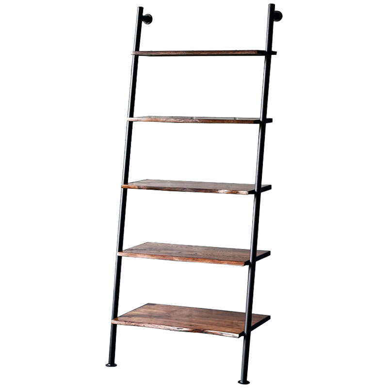 Стеллаж Talbot Industrial Metal Rust Rack Коричневый Черный в Омске | Loft Concept 