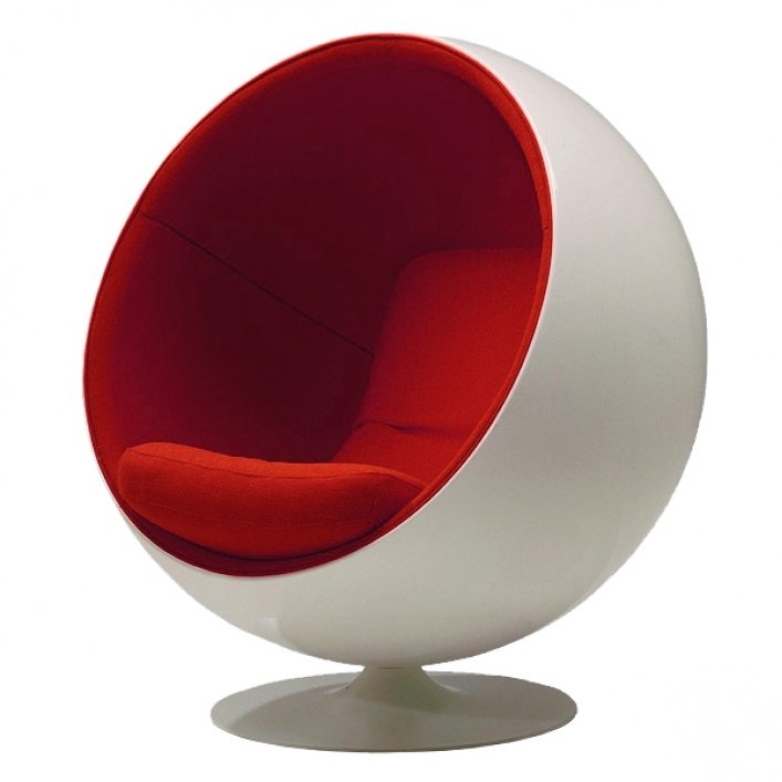 Кресло шар Ball Chair Белый Желтый Зеленый Красный Темно-синий Черный в Омске | Loft Concept 