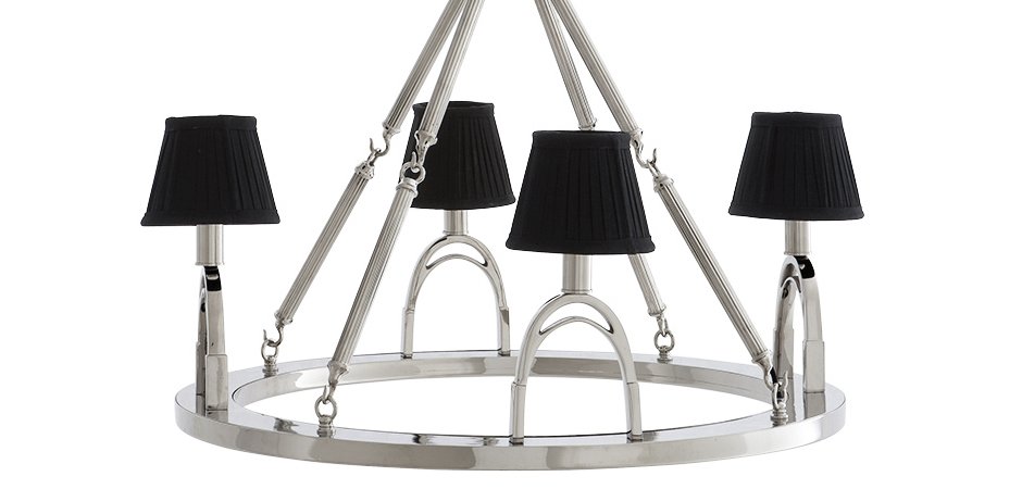 Люстра Eichholtz Chandelier Jigger Nickel - Loft-Concept в Омске