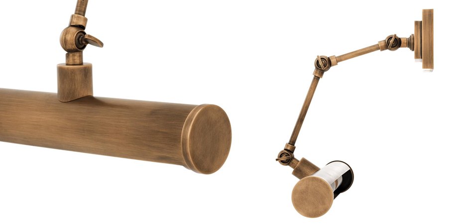 Бра Eichholtz Wall Lamp Pacific Brass Бра Eichholtz Wall Lamp Pacific Brass - Loft-Concept в Омске
