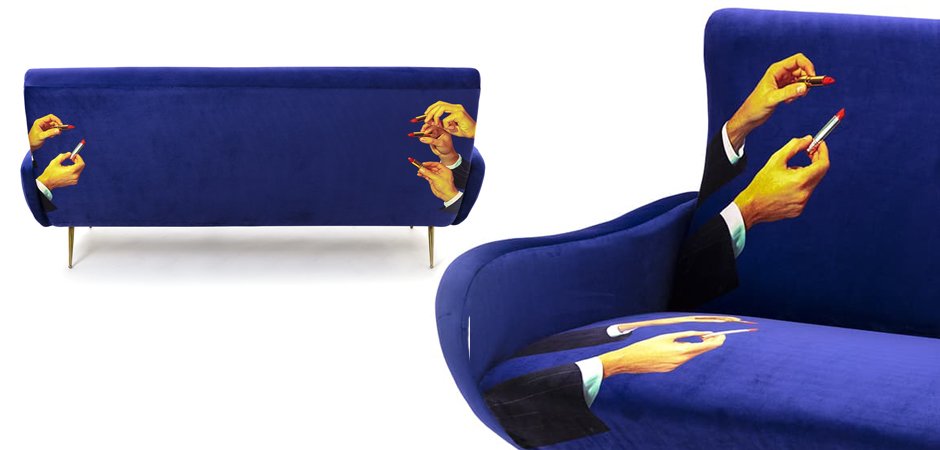 Диван Seletti Sofa Three Seater Lipsticks Диван Seletti Sofa Three Seater Lipsticks - Loft-Concept в Омске