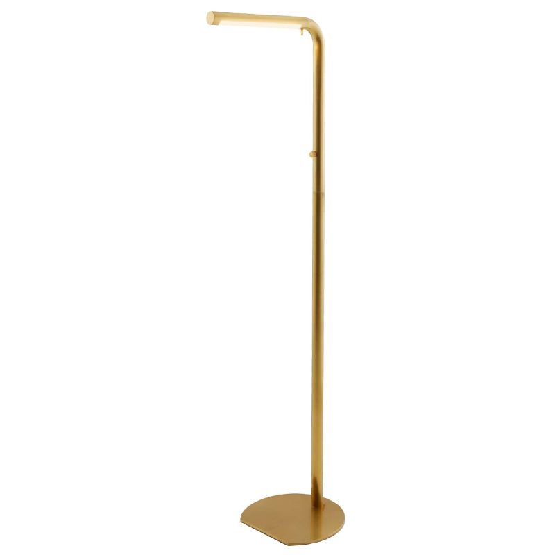 Торшер Arteriors SADIE FLOOR LAMP Латунь в Омске | Loft Concept 