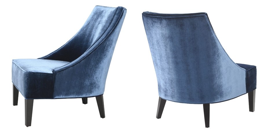 Кресло Eichholtz Chair Dulwich Blue Кресло Eichholtz Chair Dulwich Blue - Loft-Concept в Омске