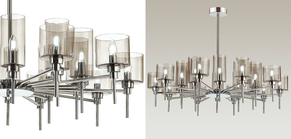 Люстра AXO Light Spillray Chromium Lamps 20 Люстра AXO Light Spillray Chromium Lamps 20 - Loft-Concept в Омске