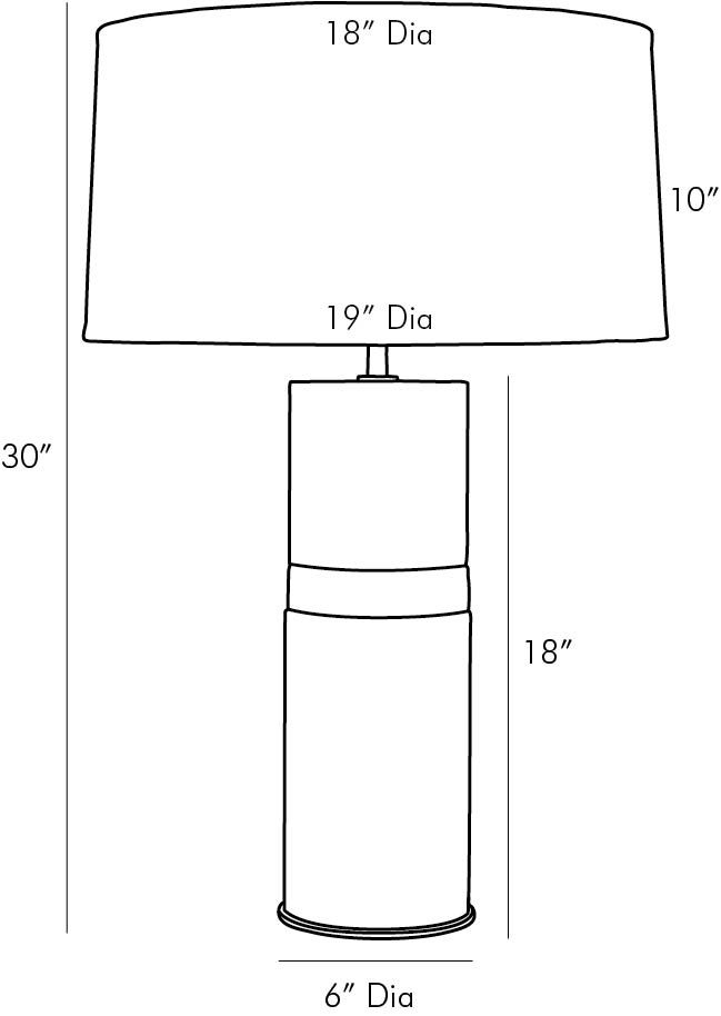 Дизайнерская настольная лампа WHITMAN LAMP в Омске