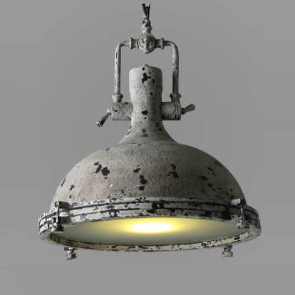 Светильник Gray Industrial Pendant Light  Postapokalipsis   в Омске | Loft Concept 