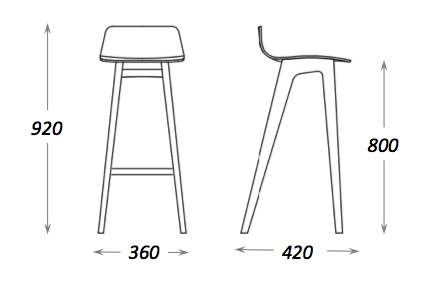 Барный стул Morph Bar Stool в Омске