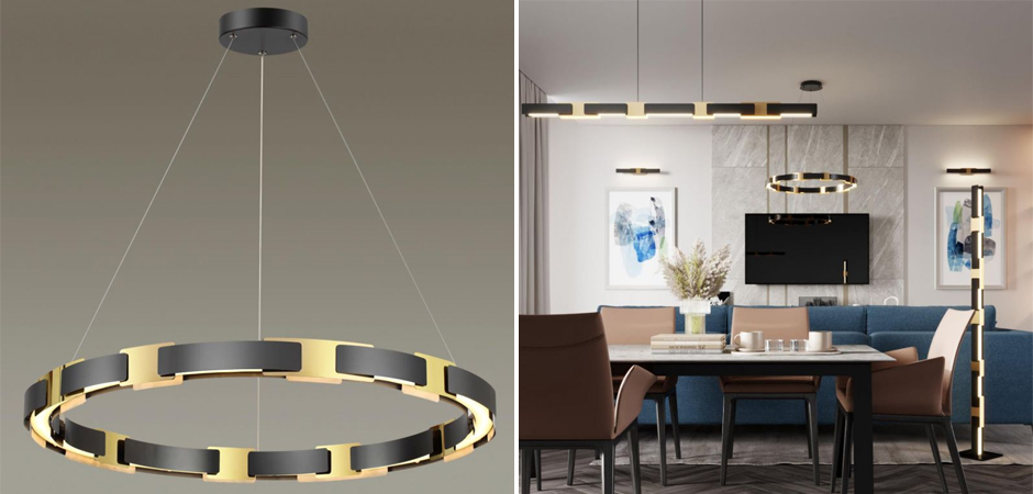 Люстра Shades of Gold диаметр 80 см Люстра Shades of Gold диаметр 80 см - Loft-Concept в Омске