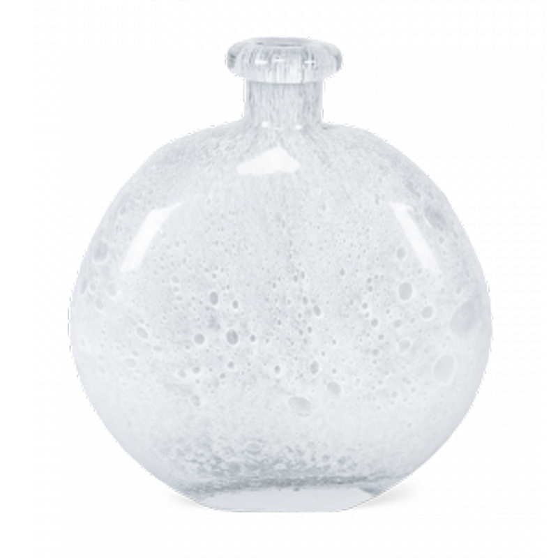 Ваза Air Bubbles Vase glass h31 Белый в Омске | Loft Concept 