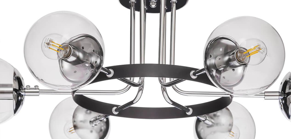 Потолочный светильник Transparent Balls Loft Ceiling Потолочный светильник Transparent Balls Loft Ceiling - Loft-Concept в Омске