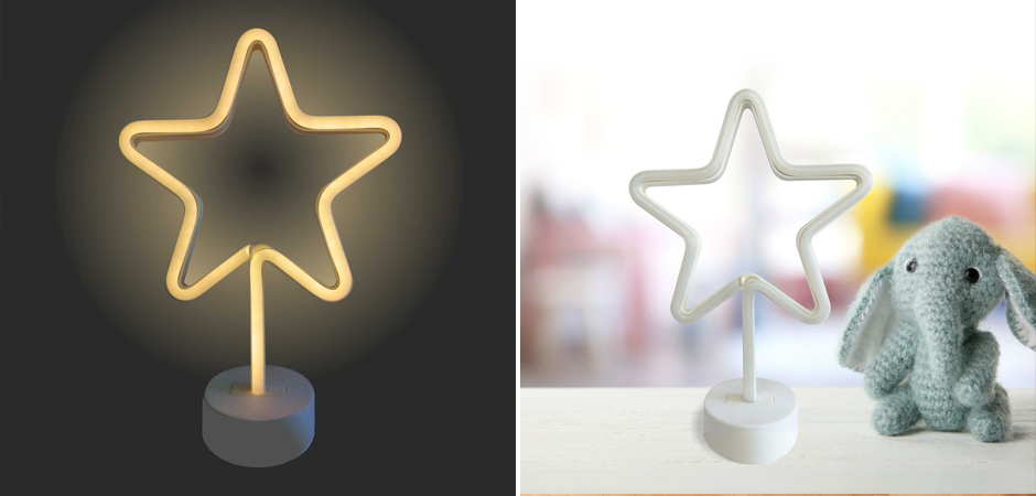 Неоновая настольная лампа Night Star - Loft-Concept в Омске