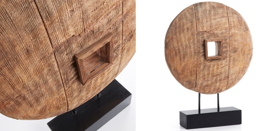 Колесо на подставке Wooden Wheel Колесо на подставке Wooden Wheel - Loft-Concept в Омске
