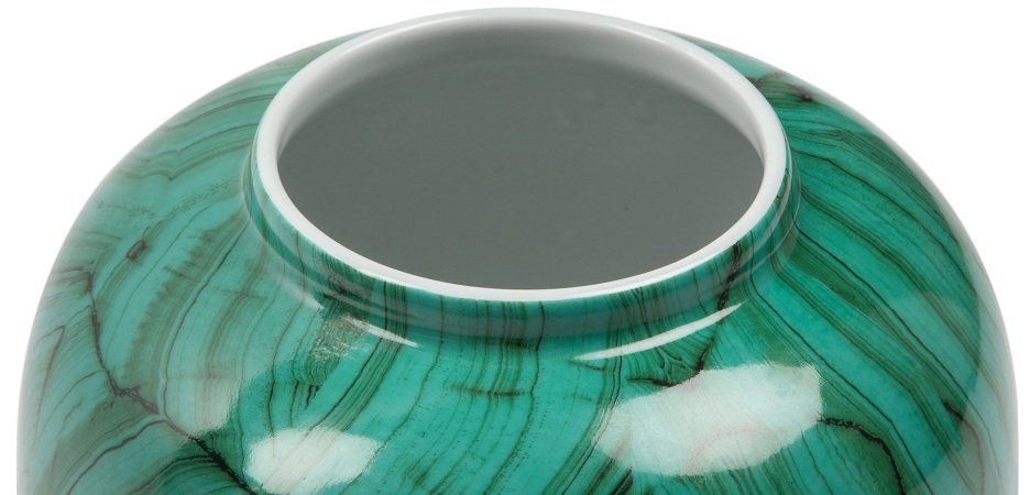Ваза Malachite Vase Low Ваза Malachite Vase Low - Loft-Concept в Омске