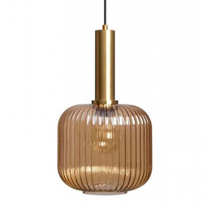 Подвесной светильник Ferm Living chinese lantern Amber Gold 36 см Золотой Янтарь (Amber) в Омске | Loft Concept 