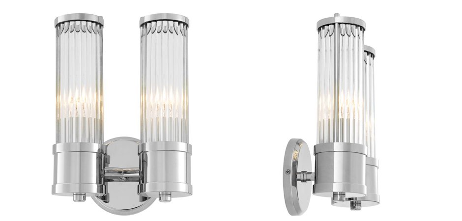 Бра Wall Lamp Claridges Dual Nickel - Loft-Concept в Омске
