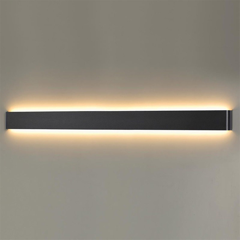 Бра Obverse Black Long Wall lamp Черный матовый в Омске | Loft Concept 