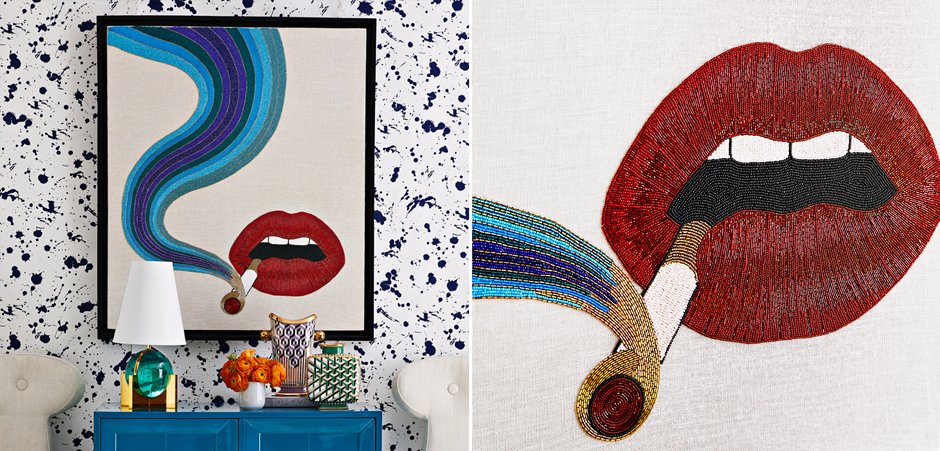 Smolder Beaded Wall Art панно из бисера Smolder Beaded Wall Art панно из бисера - Loft-Concept в Омске