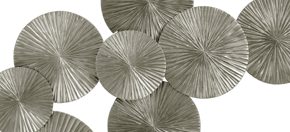 Арт-объект Apollo Silver Wall Plaque Disc Арт-объект Apollo Silver Wall Plaque Disc - Loft-Concept в Омске