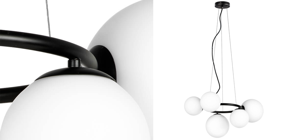 Люстра Bubbles on Ring Chandelier Black Люстра Bubbles on Ring Chandelier Black - Loft-Concept в Омске