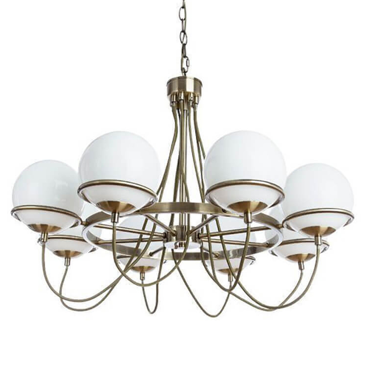 Люстра Melissa Chandelier Bronze Бронза Белый в Омске | Loft Concept 