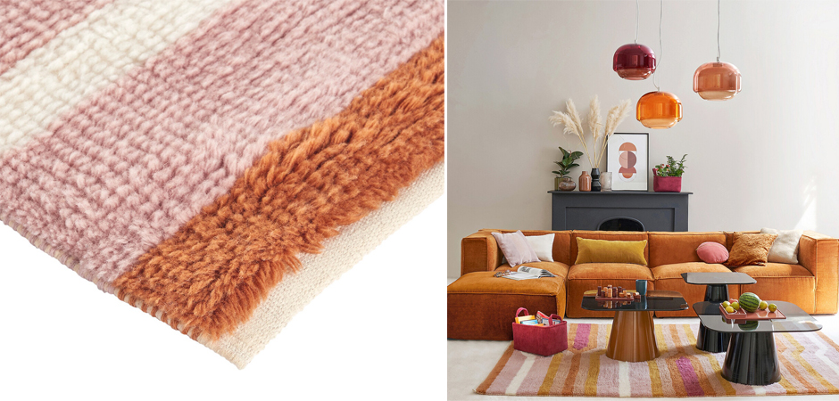 Ковер Multicolored Carpet 80% шерсть 20% хлопок Ковер Multicolored Carpet 80% шерсть 20% хлопок - Loft-Concept в Омске