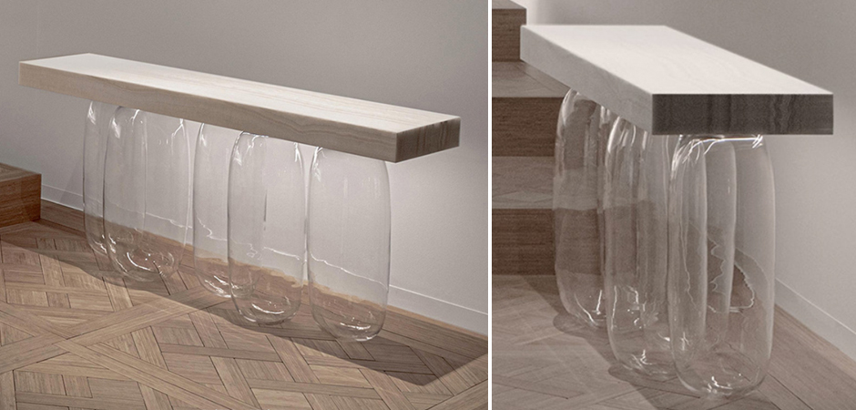 Дизайнерская Консоль Inverted Gravity Console Mathieu Lehanneur Дизайнерская Консоль Inverted Gravity Console Mathieu Lehanneur - Loft-Concept в Омске