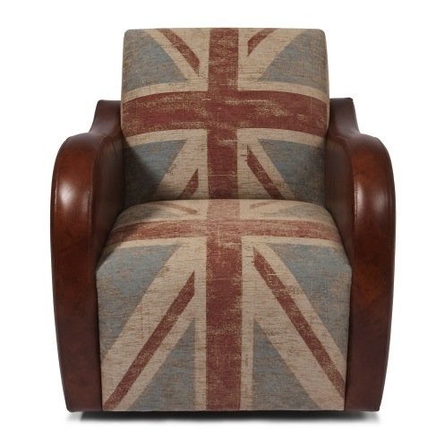 Кресло Master Jack Armchair Britannia Collection Коричневый в Омске | Loft Concept 