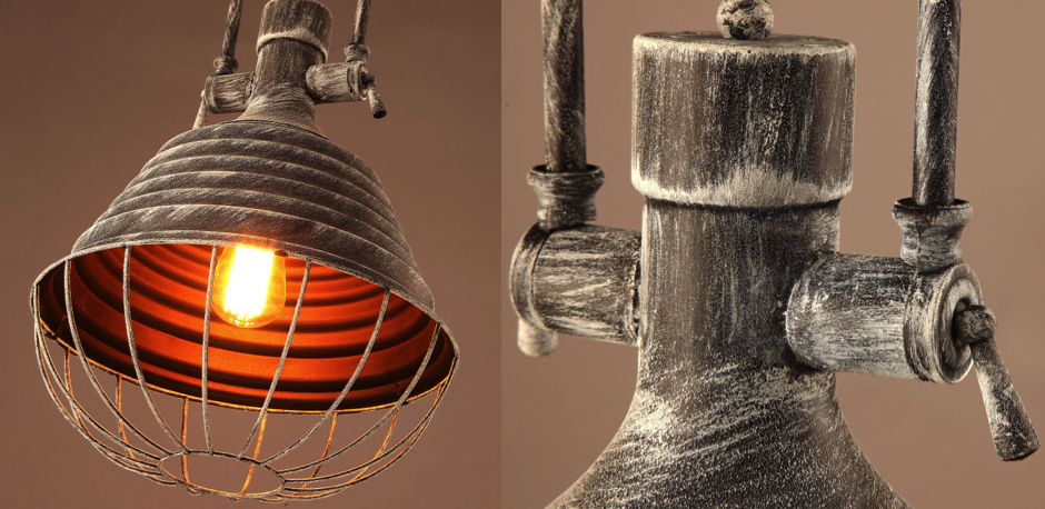 Подвесной светильник Retrika Grey Pendant Подвесной светильник Retrika Grey Pendant - Loft-Concept в Омске
