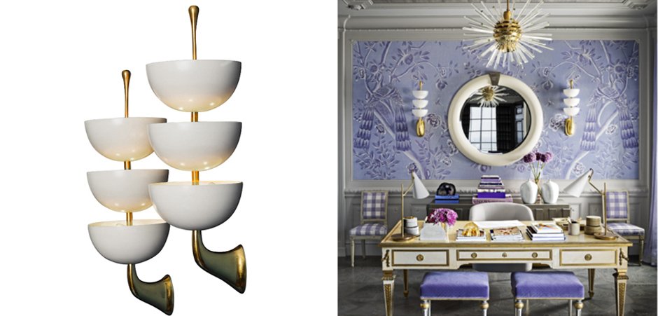 Бра Stilnovo Rare Pair of Stamped Sconces Бра Stilnovo Rare Pair of Stamped Sconces - Loft-Concept в Омске
