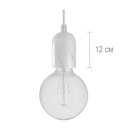 Подвесной светильник MARMOR BJÖRT Nero в Омске