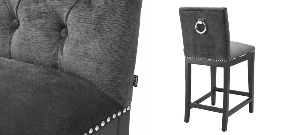 Полубарный стул Eichholtz Counter Stool Domino Полубарный стул Eichholtz Counter Stool Domino - Loft-Concept в Омске