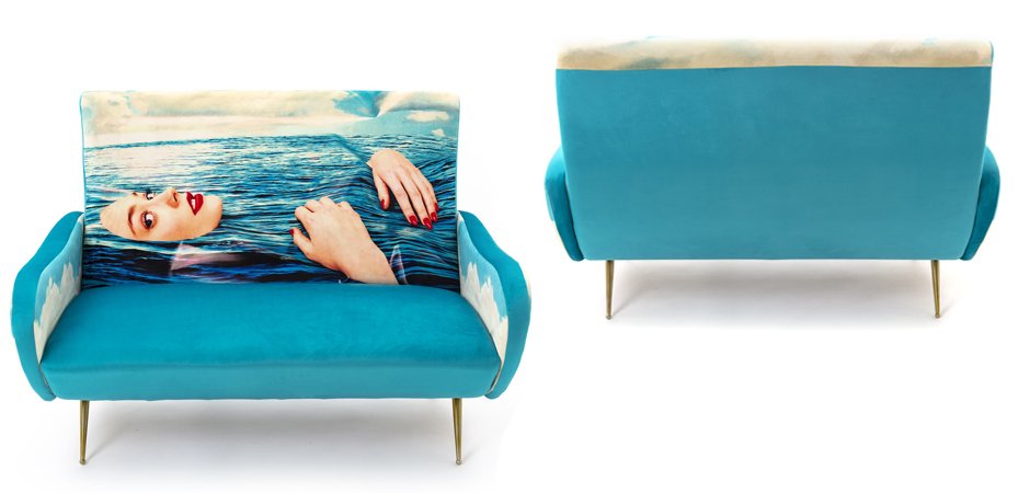 Диван Seletti Sofa Two Seater Sea Girl Диван Seletti Sofa Two Seater Sea Girl - Loft-Concept в Омске