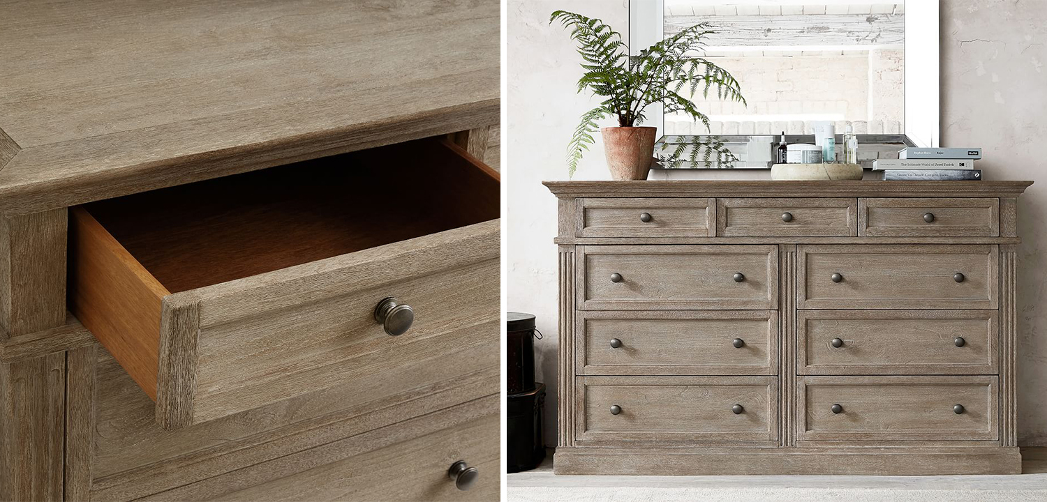 Комод 9 ящиков Benjamin Chest of 9 Drawers - фото