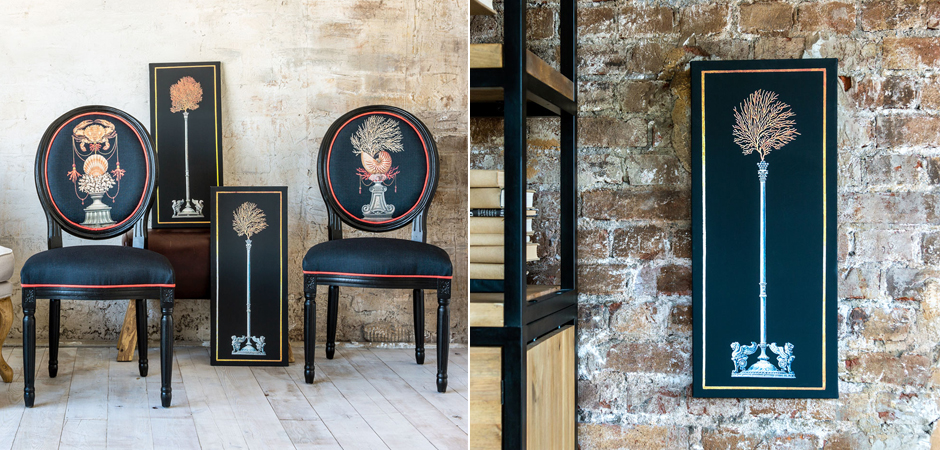 Постер Column With Coral Poster Постер Column With Coral Poster - Loft-Concept в Омске