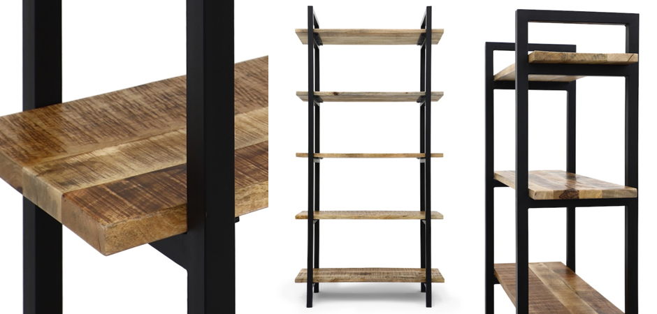 Стеллаж Takari Industrial Wood Стеллаж Takari Industrial Wood - Loft-Concept в Омске