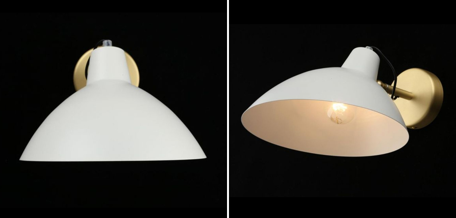 Бра с белым матовым плафоном Retro Light Бра с белым матовым плафоном Retro Light - Loft-Concept в Омске