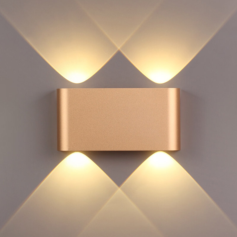 Бра Obverse Gold Rectangle A Wall lamp Золотой в Омске | Loft Concept 