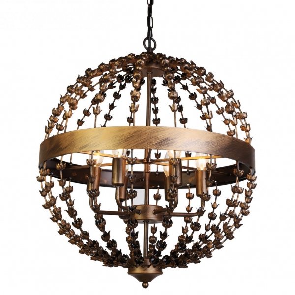 Люстра Sphere antic Pendant Bronze Темная бронза в Омске | Loft Concept 