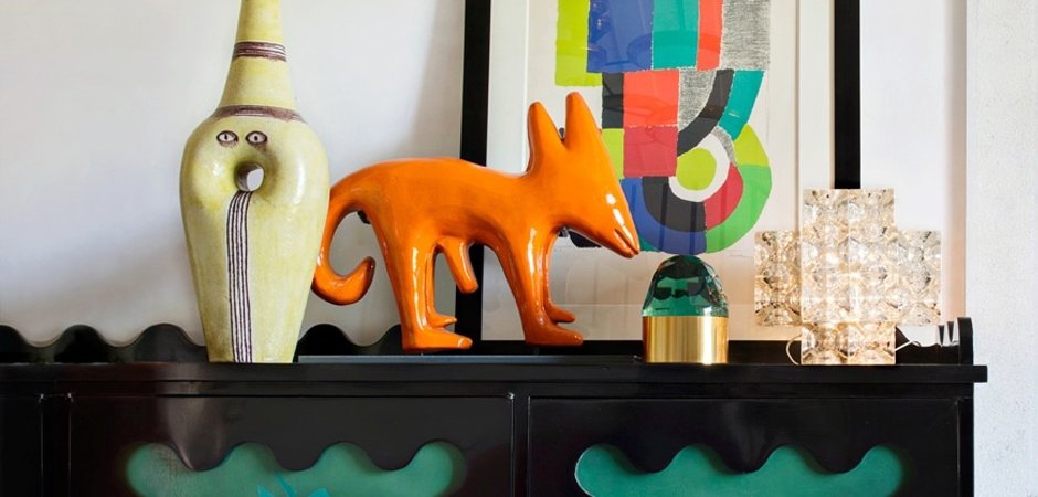 Керамическая собака Gerard Druye Ceramics Керамическая собака Gerard Druye Ceramics - Loft-Concept в Омске