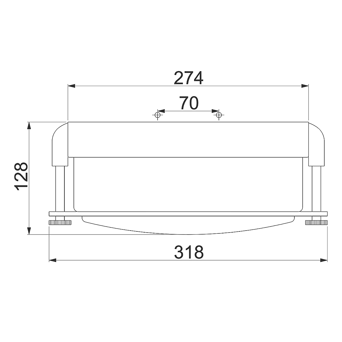 Потолочный светильник для ванных комнат цвета никель с плафоном из опалового стекла и декоративными держателями Hinkley в Омске