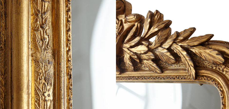 Зеркало Polastron Mirror Gold Зеркало Polastron Mirror Gold - Loft-Concept в Омске