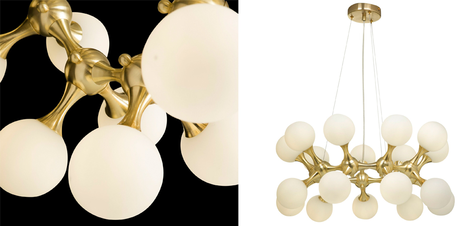 Люстра MOONDROP Chandelier Gold 18 Люстра MOONDROP Chandelier Gold 18 - Loft-Concept в Омске