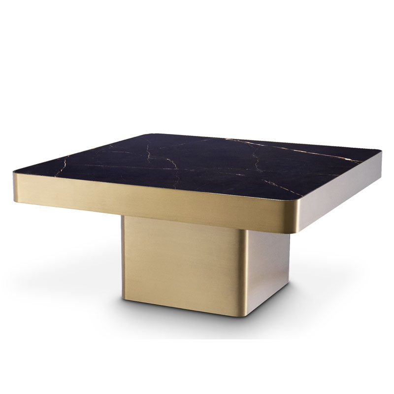 Кофейный стол Eichholtz COFFEE TABLE LUXUS Латунь в Омске | Loft Concept 