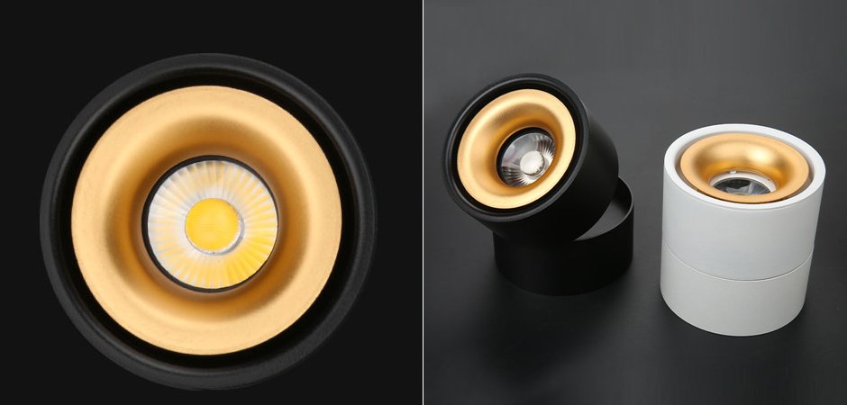 Спот Whirl LED Black Спот Whirl LED Black - Loft-Concept в Омске