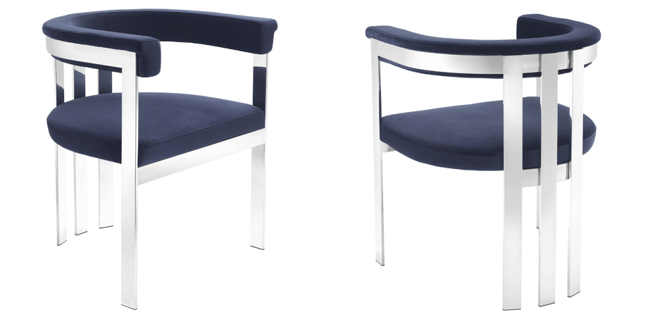 Стул Eichholtz Dining Chair Clubhouse blue Стул Eichholtz Dining Chair Clubhouse blue - Loft-Concept в Омске