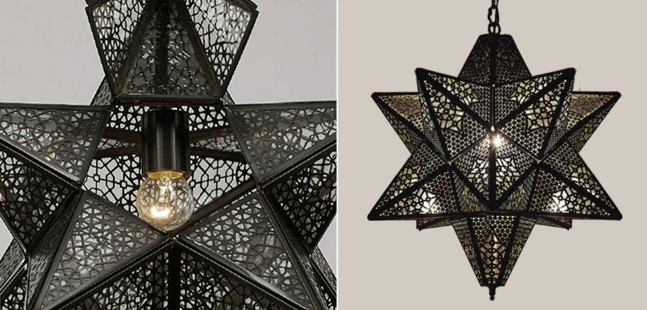 Люстра Morocco Black Star Люстра Morocco Black Star - Loft-Concept в Омске