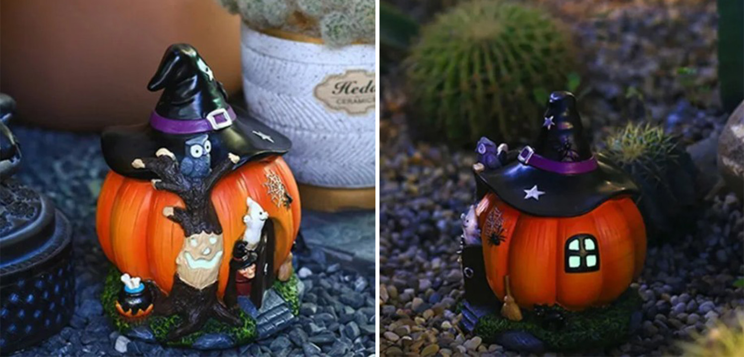 Статуэтка Pumpkin House Witch - фото