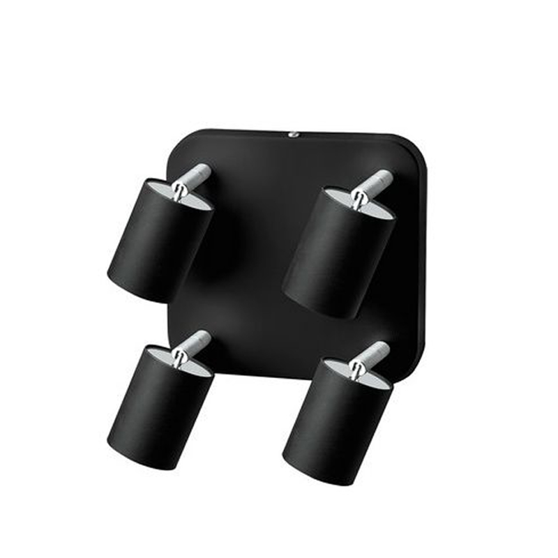 Настенный спот Celis Spot Wall Four Lamp black Черный в Омске | Loft Concept 