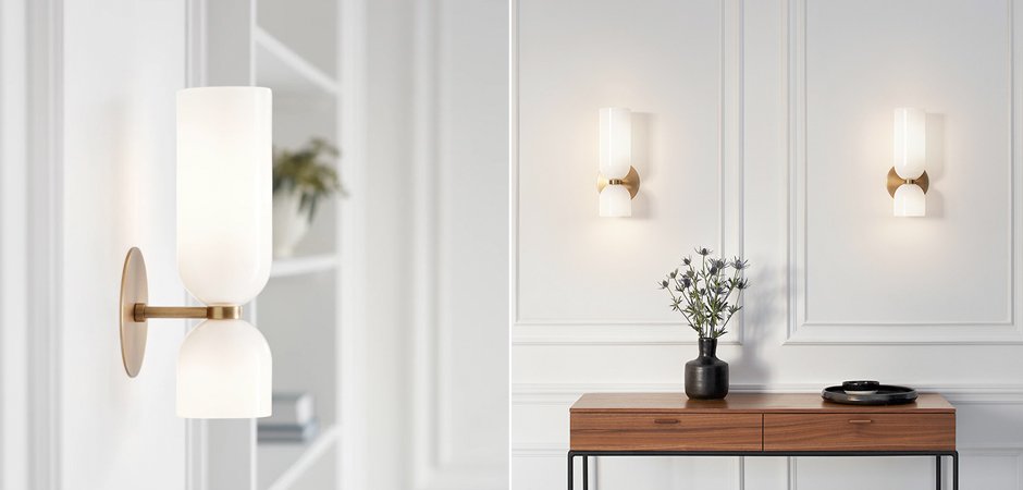 Бра Lightmaker Studio Edie Sconce White Бра Lightmaker Studio Edie Sconce White - Loft-Concept в Омске