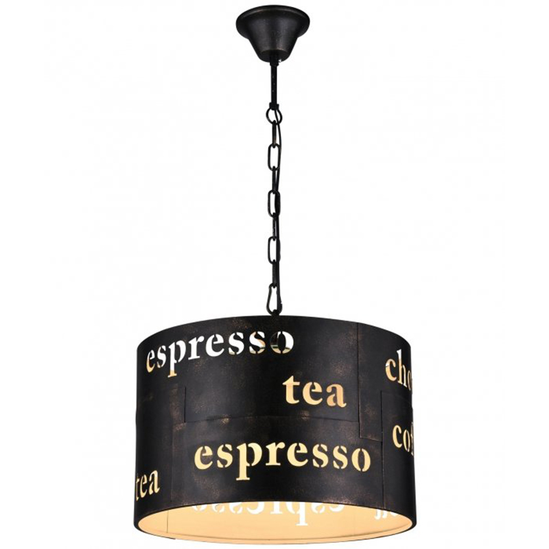 Люстра Bar Coffee Chandelier Коричневый винтаж в Омске | Loft Concept 